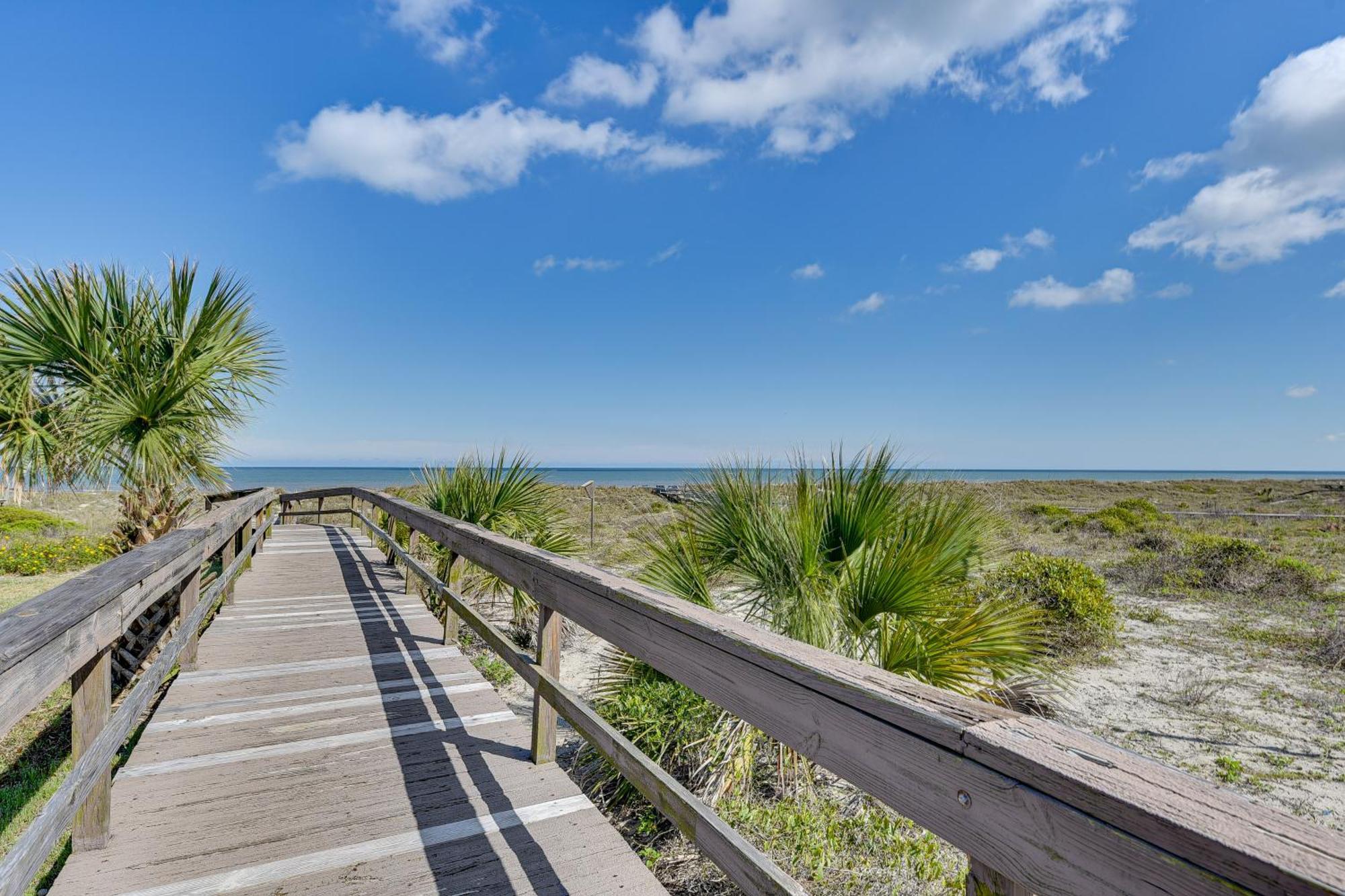 Fernandina Beach Townhome, Steps To Public Beach Exterior photo