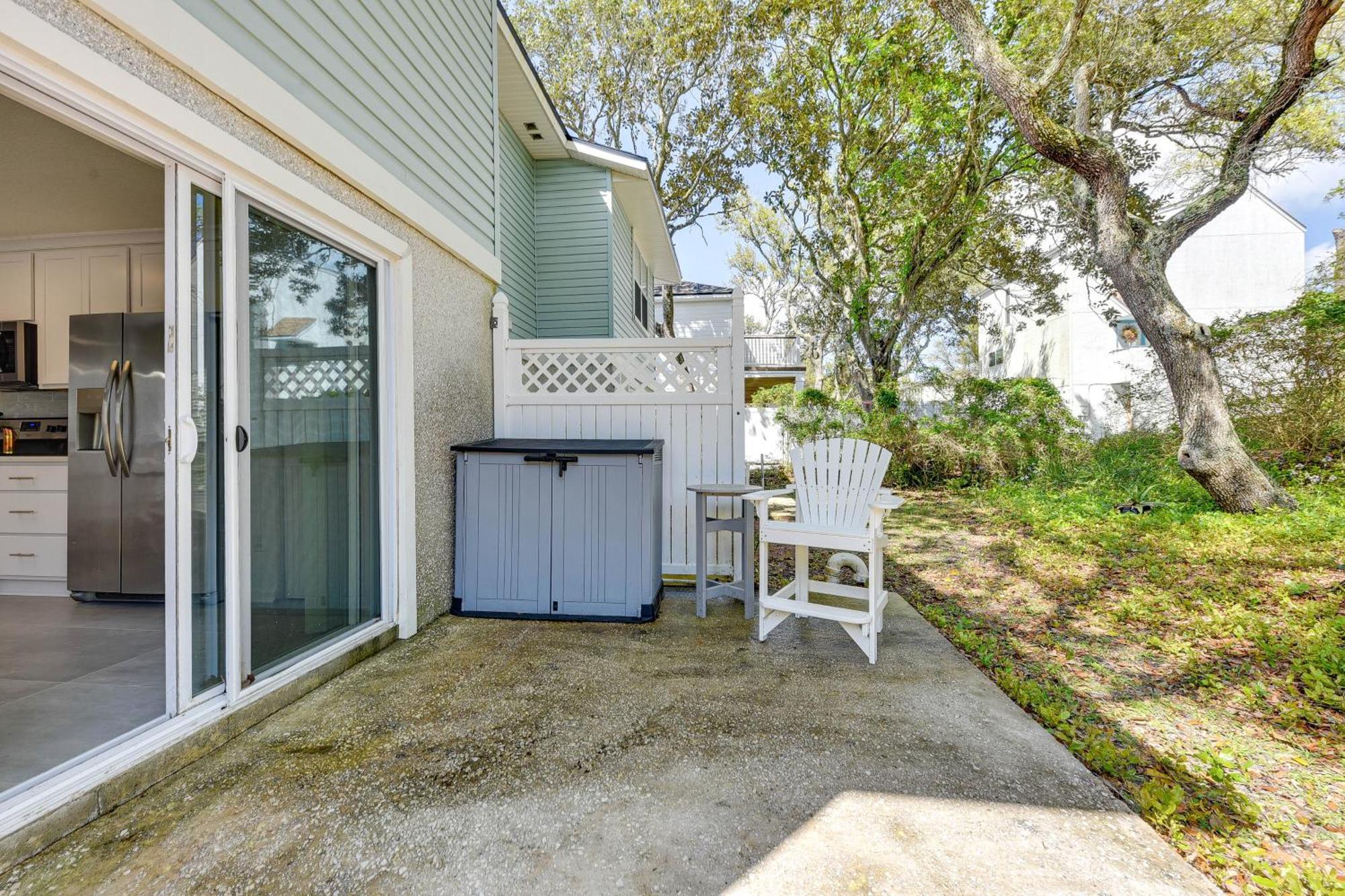 Fernandina Beach Townhome, Steps To Public Beach Exterior photo